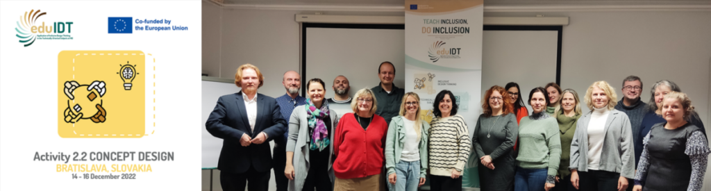 From 14 to 16 December 2022, the first meeting of our project consortium was held in Bratislava, Slovakia. This meeting was related to the project activity called 