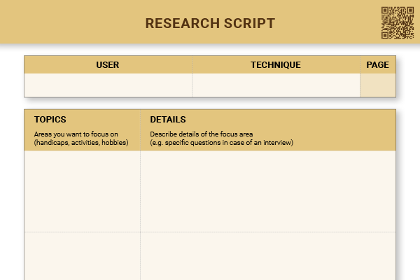 research script